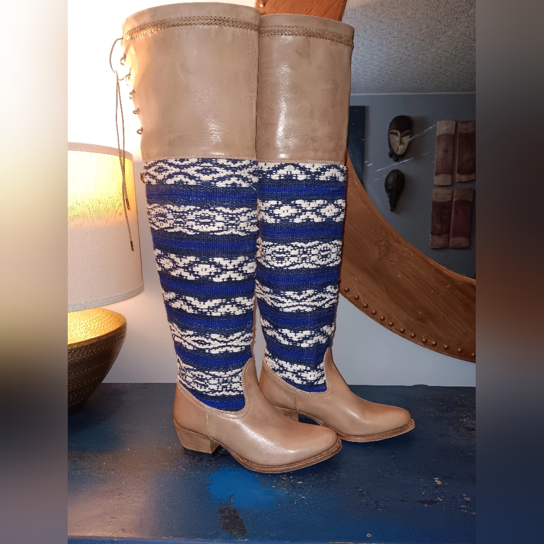 Cobra Society Thigh-High Boots
